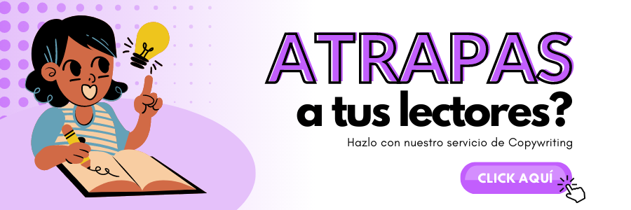 banner de copywriting de agencia mapu